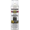 Rust-Oleum 266594 Professional 2X Distance Inverted Marking Paint, 15 oz, Clear