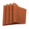 Red-A Woven Vinyl Placemats for Dining Table Durable Heat Resistant