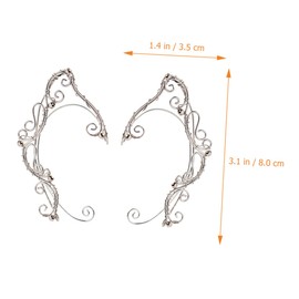 TOVINANNA Chic Ear for Cosplay and Costumes Handmade Unpierced Ear Accessories Elegant Design for Parties and Dress Up Eye Catching and Gorgeous