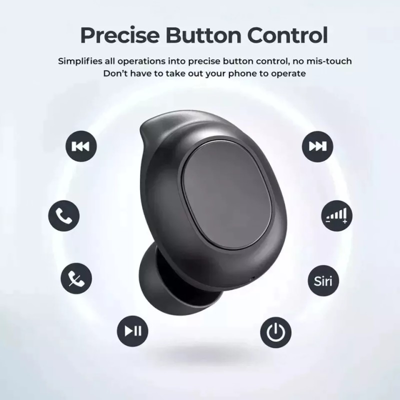 Unbranded True Wireless Earbuds Bluetooth 5.0 with Mic TWS Bass