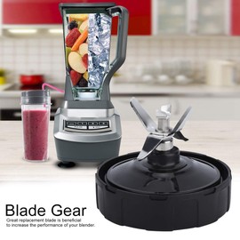 HAOX 6 Fin Gears Replacement Blender Blade Fit for Ninja Blender Cups Compatible with Auto-iQ BL450-70, BL451-70, BL454-70, BL455-70 1000W BL480-70, BL480W-70,Blender Blade Replacement Parts