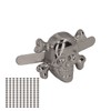 150 Pcs Skull Rivets Fashionable Gothic Style Beautiful Skull Stud