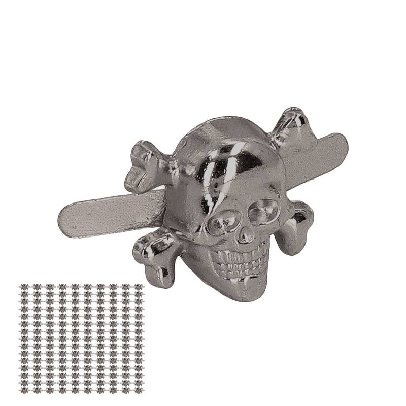 150 Pcs Skull Rivets Fashionable Gothic Style Beautiful Skull Stud