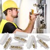 1000V 100A Inline Wire Terminal Block with Flame Retardant Shell