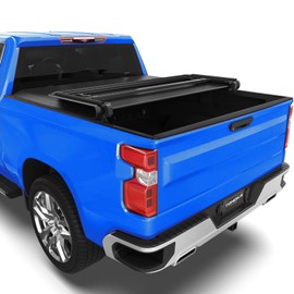 TOMOKA Soft Tri-fold Truck Bed Tonneau Cover Fits for 2015-2026 Chevy Colorado GMC Canyon Bed 5.2 FT (62")