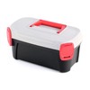 Smart Tool Box with Integrated Tool Carrier ABS Plastic Clamp