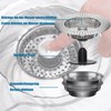 Sink Strainer, Kitchen Sink, Sink Strainer, Suitable for Sink Bore