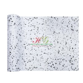 PVC Refrigerator Liner: Durable Washable and Corrosion-Resistant Plastic Shelving Placemat for Kitchen Cabinetcolor: Black, size: 45.7cm x121.9cm
