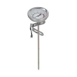 Termómetro para Freír, 20 C  280 C, Termómetro Mecánico de Sonda Larga para Aceite para Parrilla de Barbacoa de Pavo, Termómetro de Esfera Grande...  
