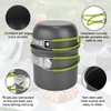 Udbrud Camping Cookware Set, Portable Camping Crockery Set, Ultralight Camping