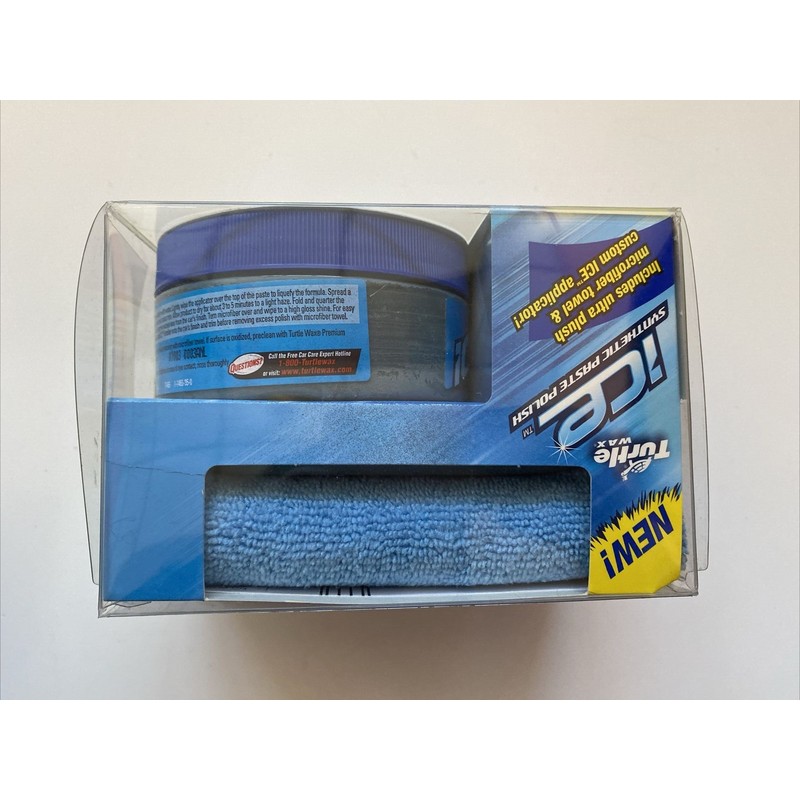 Turtle Wax Ice Synthetic Paste Polish No White Residue Size