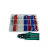 Crimping Tool for Heat Shrink Connectors Set with 1000PCS AWG