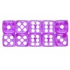 SmartDealsPro 10-Pack D6 Six Sided 16mm Transparent Dice Die for