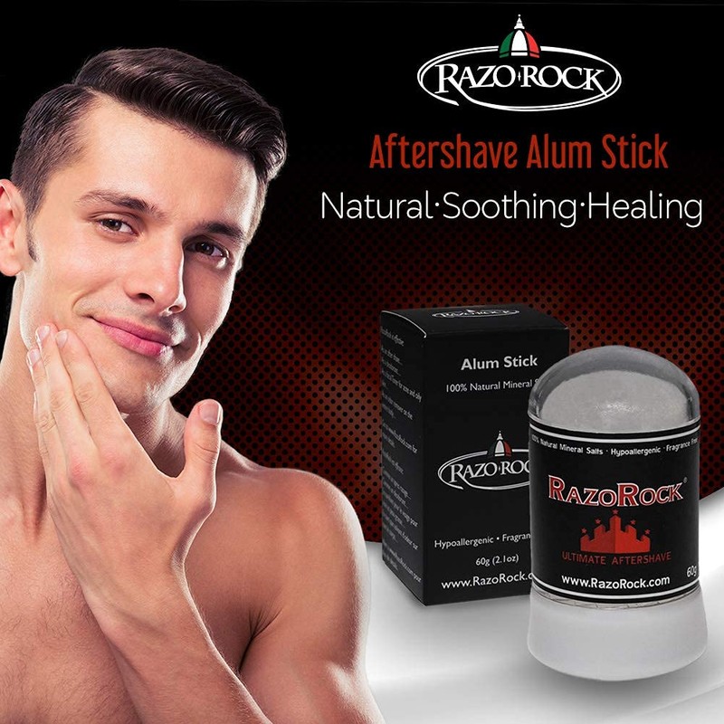RazoRock Alum Stick - 60 g - After Shave Stick