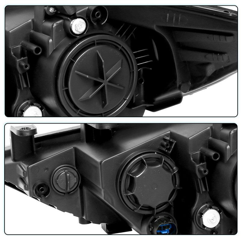 TUSDAR Fits For 2017 2018 Hyundai Elantra without DRL Headlight