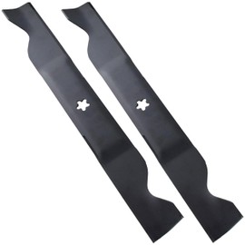 Mr Mower Parts Lawn Mower Blade Set Compatible with Husqvarna Sears Craftsman 21546611 403107 405380 532403107 532405380 917532403107 917532405380 for 46" Cut Deck - 2 Pack