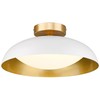 kudos Flush Mount Light Fixture, 16-inch LED Ceiling Light Fixture,