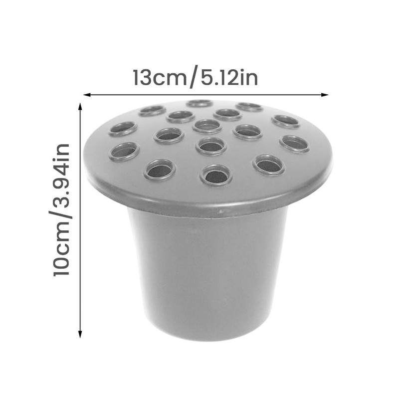 2pcs Memorial Grave Vases with Lids, Grave Flower Pot, Plastic