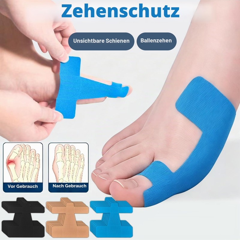 Dncvb Pack of 45 Hallux Valgus Tape Hallux Valgus Kinesiotape