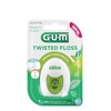 GUM Twisted Waxed Floss Minty Green Tea 30m