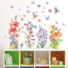 Set of 40 PCS Hello Spring Summer Window Cling Sticker