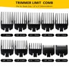 2025 Upgraded 10Pcs Hair Clipper Guards Cutting Combs for Pilot/Pro