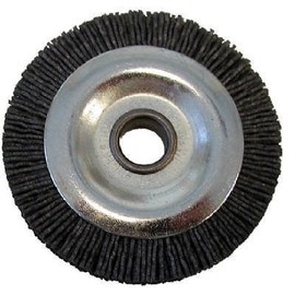 Kaba Ilco 814-00-51 3" Diameter Nylon deburring Brush. 1/2" Arbor Hole.