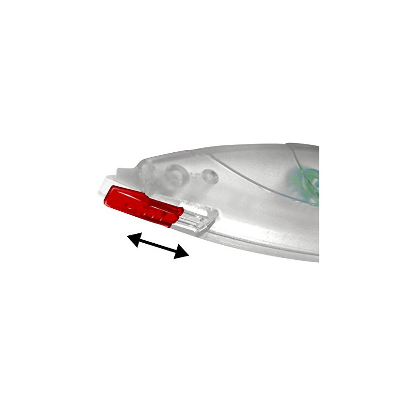 Stanger 18000102013 Korrektion Tape pen, 6 M Black