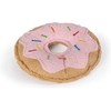 Karlie 521595 Cat Toy Texile Pink Donut 7.5 cm