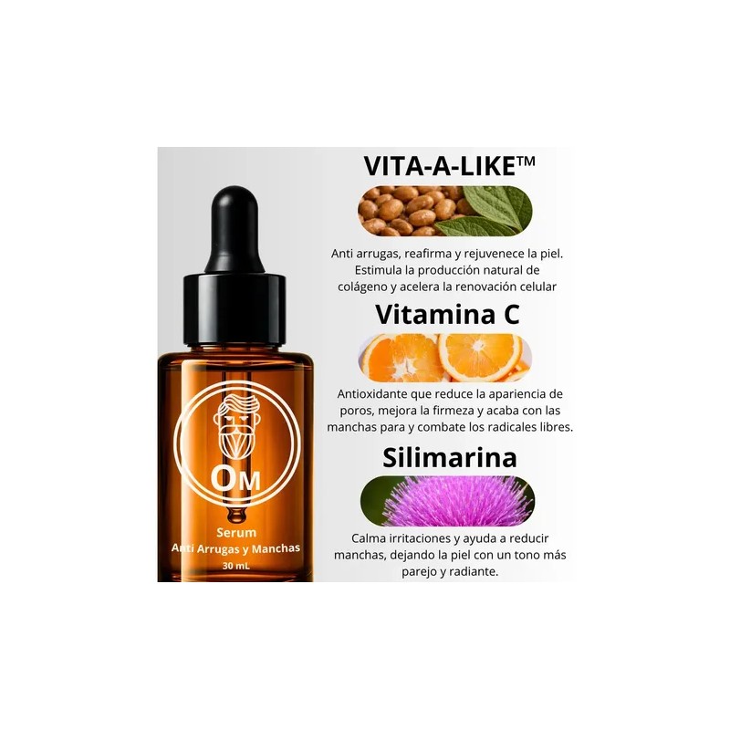 Kit Anti Ojeras Y Arrugas Roll On + Serum Antiedad