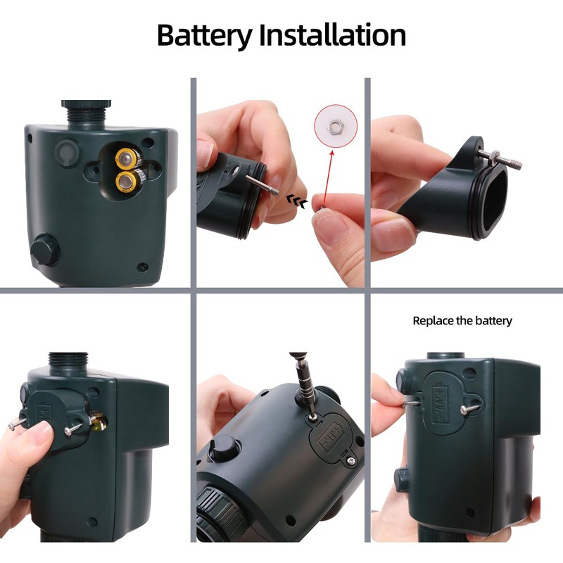 Motion Activated Sprinkler to Deter Animal Cat, Birds, Dogs Repellent