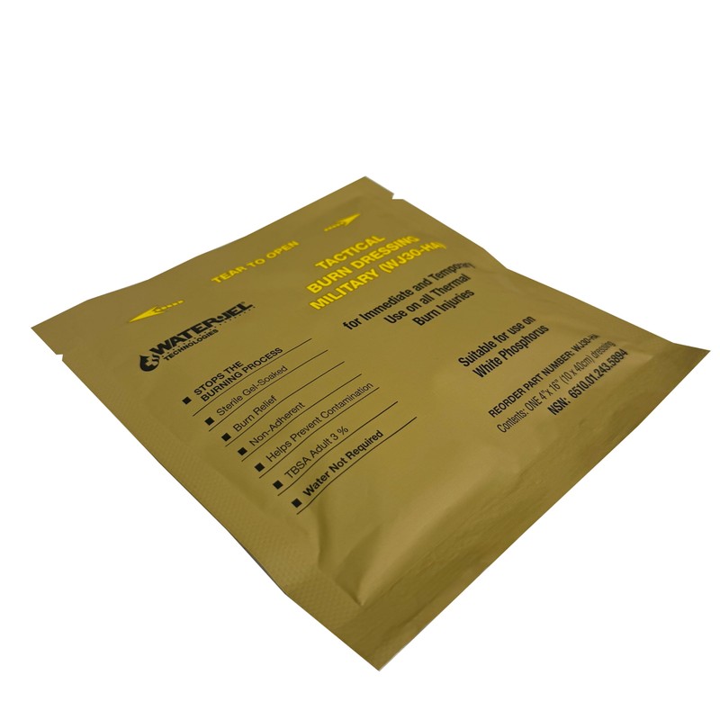 SKDKYCCO Water-JEL Military Burn Dressing 4" X 16"