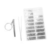 WHAMVOX 1 Set Eyeglass Repair Kit Durable Screw Set with