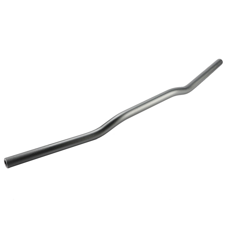 22mm Diameter Aluminum Alloy Retro Motorcycle Modified Handlebar Flat Gray