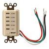 Woods 59720WD In-Wall 30-Minute digital countdown timer; Light Almond