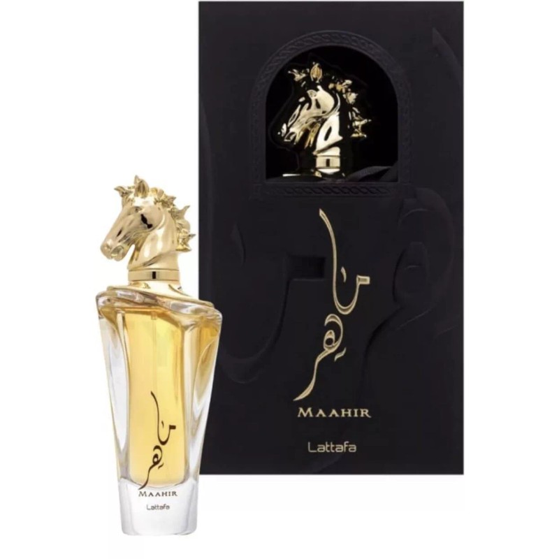 Lattafa Maahir Eau De Parfum By Lattafa Spray For Men