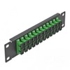 Delock 10 Inch Fibre Optic Patch Panel 12 Port SC