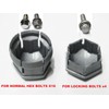 Partsdealers WHEEL NUT COVERS FOR VOLVO S60 S80 S90 V50