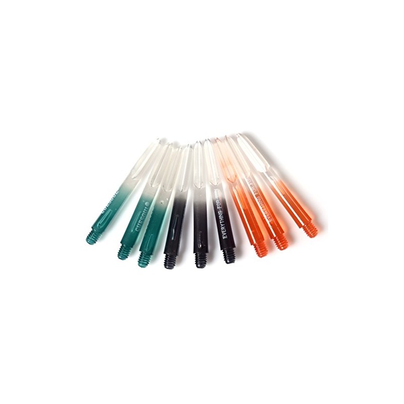 Cuesoul Dart Shaft 15 Set (45 Pieces) + O'rings DS-043