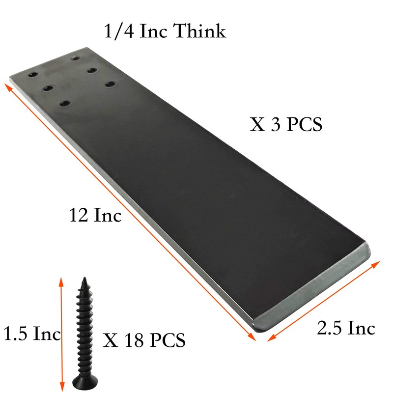 Firofend Floating Countertop Bracket, Counter Support & Countertop Support Brackets