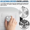 W11675852 Dryer Knob Replacement for Maytag, Dryer Timer Knob (Large),