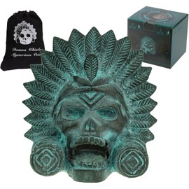 “OW” Aztec Death Whistle - Produces Loud Human-like Screams at high Decibels, 126+ Decibels Loud,Self Defense Whistle, Great Gift Idea (Ancient Bronze)