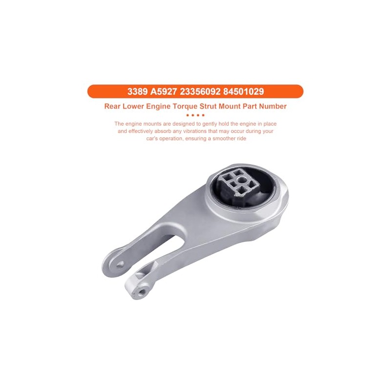 Soporte de motor compatible con Malibu 2016-2018 L4 1.5L, repuesto