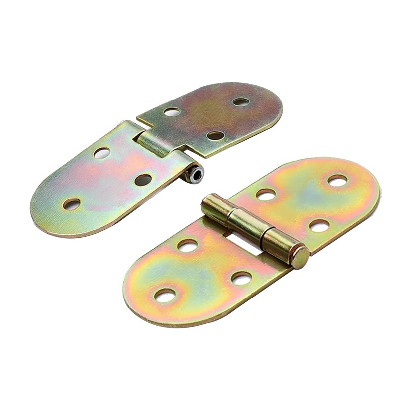 Bestgle 15Pcs Folding Flip Hinge, 180° Folding Table Hinge, Drop