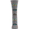 MeMoi Butterfly Rayon Blend Crew Socks Light Blue 9-11