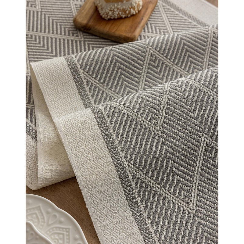 Aomiro Table Runner, Nordic Table Center Cross, Stylish, Table Center,