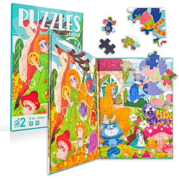 ECCHY Magnetic Kids Puzzles for 4 5 6 Year Olds,