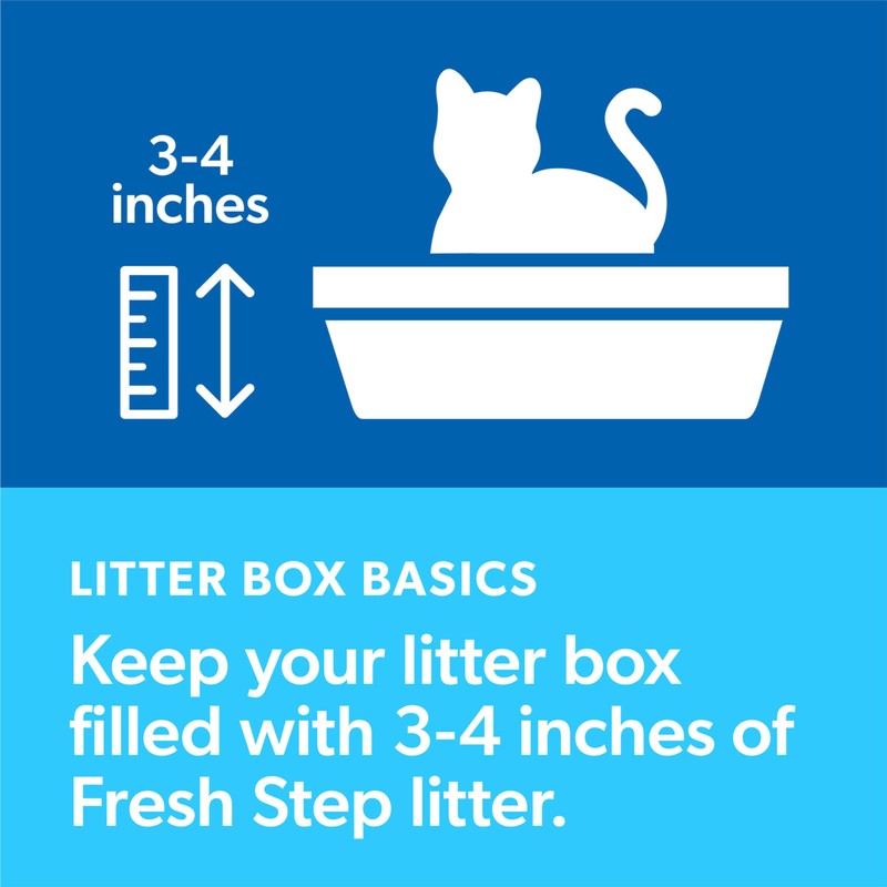 Fresh Step Clumping Cat Litter, Multi-Cat, Long Lasting Odor Control