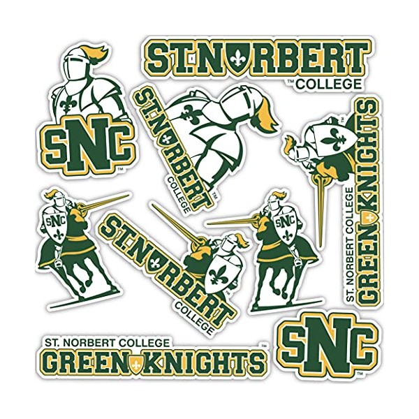 St. Norbert College SNC Green Knights Sticker Vinyl Decal Laptop Water Bottle Car Scrapbook (Type 2)