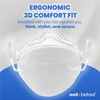 Well Before Premium 3D PRO KN95 Mask with Adjustable Ear